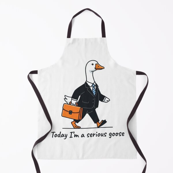 Item preview, Today Im A Serious Goose Funny Corporate Suit Animal Meme designed and sold by raedattia.