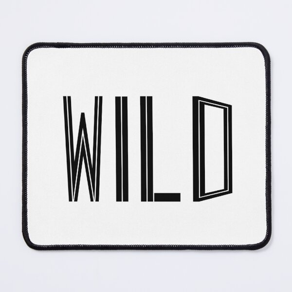 Item preview, Wild Black Typography, Bold Modern Text designed and sold by nimoxi.