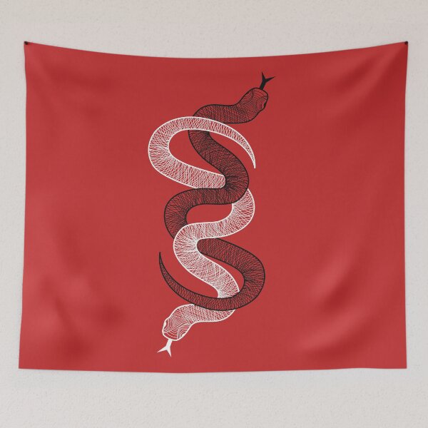 Item preview, Intertwined Snakes Linework designed and sold by Julia Hindle.
