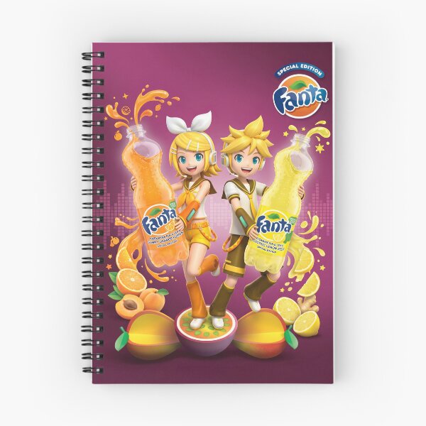 Item preview, Soda Kagamine Rin & Len Orange Lemon Fusion Fanta Drink designed and sold by N0WUC1.