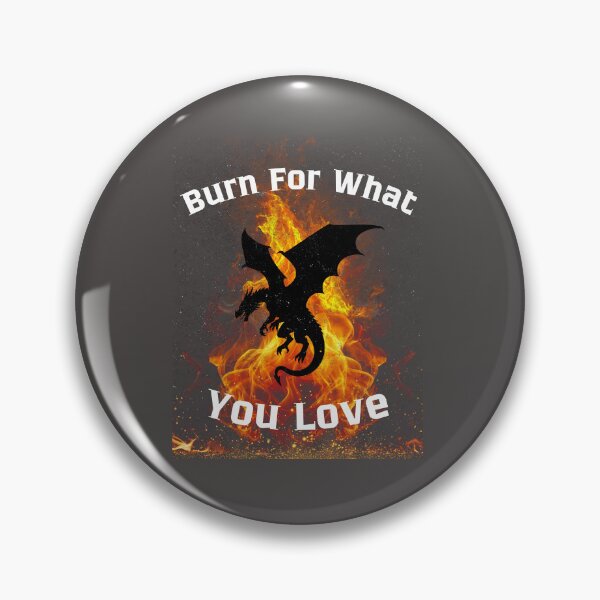 Item preview, Burn For What You Love - Fire Dragon Silhouette Art designed and sold by AhmadAnnaPrints.