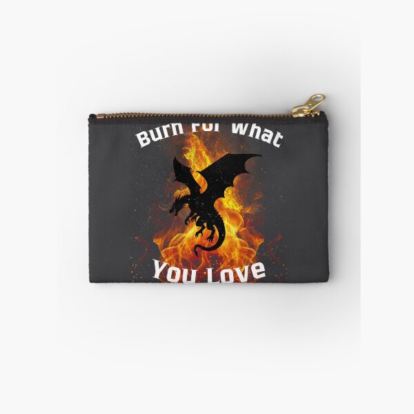 Item preview, Burn For What You Love - Fire Dragon Silhouette Art designed and sold by AhmadAnnaPrints.