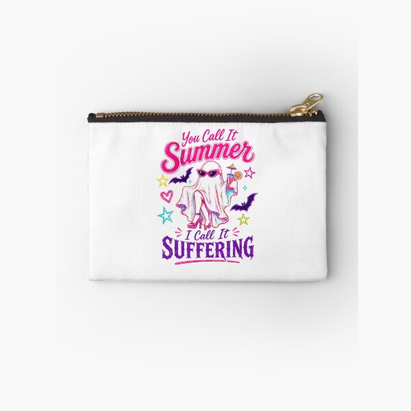 Item preview, You Call It Summer I Call It Suffering Ghost Goth Anti Summer Spooky Halloween Humor designed and sold by HumansStuck12.