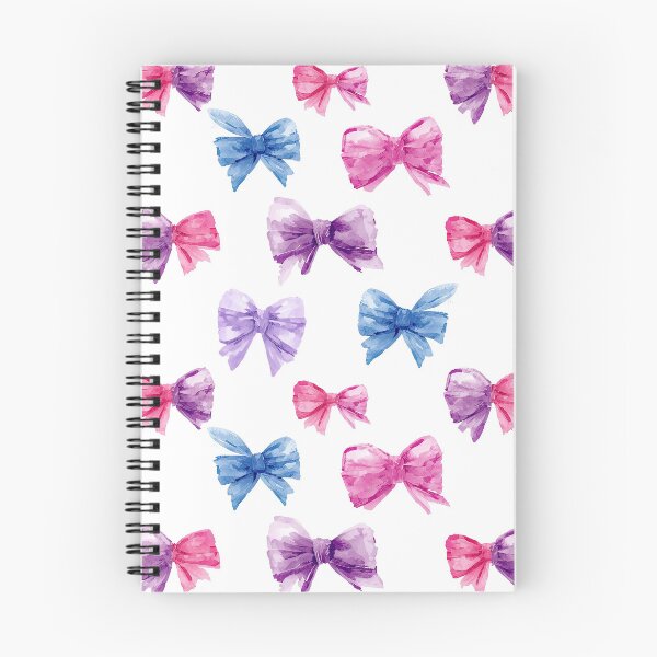 Item preview, Coquette watercolor Bows Pattern In Purple And Pink designed and sold by Zazizu.