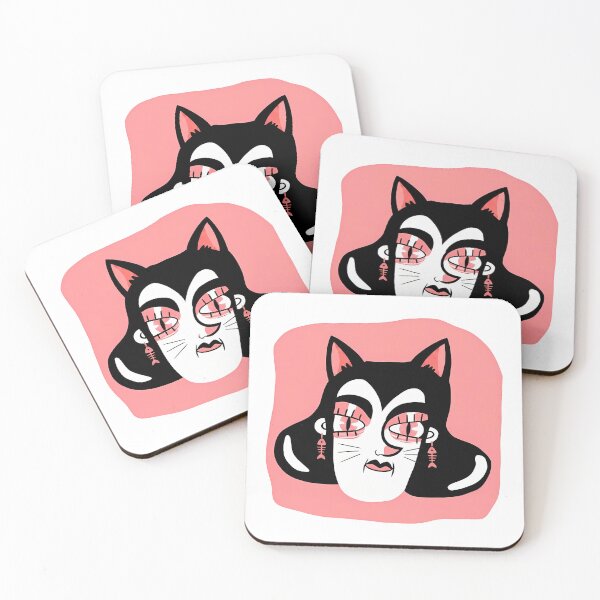 Artikelvorschau, Katze entworfen und verkauft von ModMonochrome.
