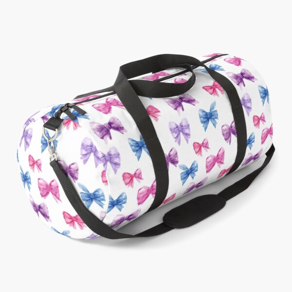 Item preview, Coquette watercolor Bows Pattern In Purple And Pink designed and sold by Zazizu.