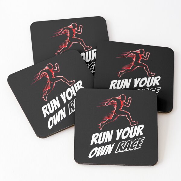 Item preview, Run Your Own Race Sprinter Runner Motivation designed and sold by VNDL Gear.