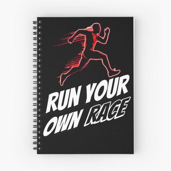 Item preview, Run Your Own Race Sprinter Runner Motivation designed and sold by VNDL Gear.