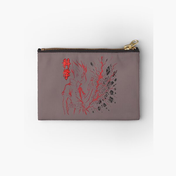 Item preview,  Scientist Silhouette with Intense Red Lightning Ink Splash designed and sold by RoyalEarthstore.