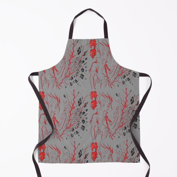 Item preview, Scientist Silhouette with Intense Red Lightning Ink Splash designed and sold by RoyalEarthstore.