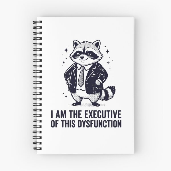 Item preview, Executive of This Dysfunction - Cool Raccoon in a Suit designed and sold by dudelinart.