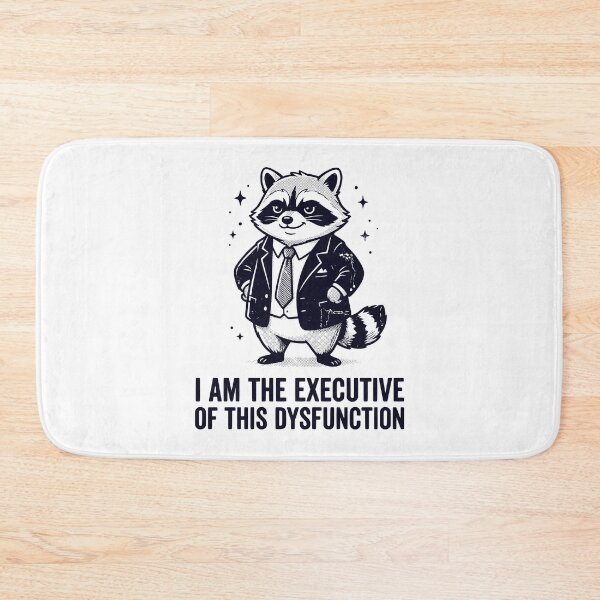Item preview, Executive of This Dysfunction - Cool Raccoon in a Suit designed and sold by dudelinart.