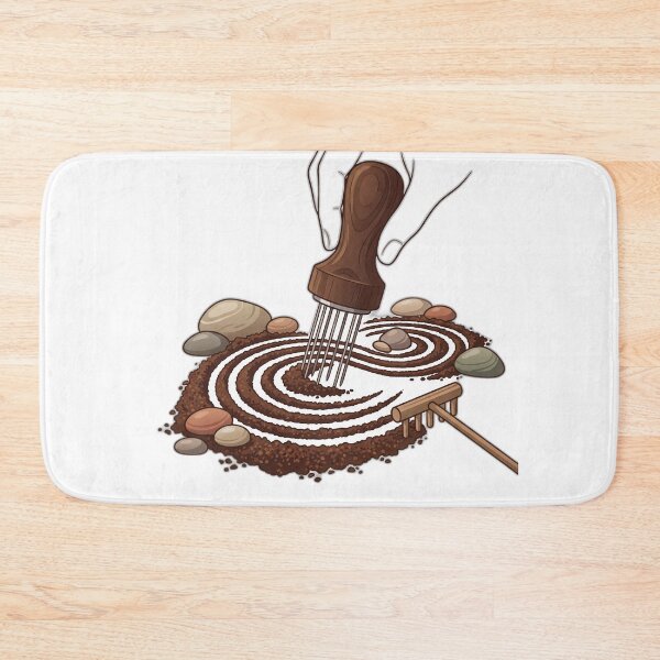 Item preview, WDT Tool Zen Garden Coffee Grounds designed and sold by ryanguas.