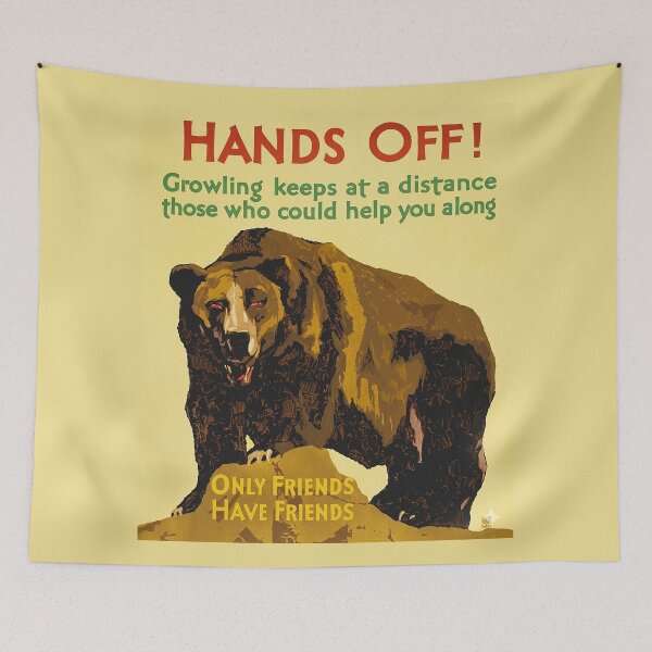 Item preview, Hands Off! designed and sold by The Ravens Ballad.