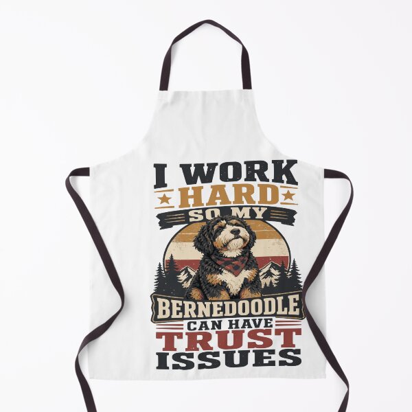 Item preview, bernedoodle club - bernedoodle mom - bernedoodle dad - retro dog shirt - vintage varsity dog designed and sold by JansenGS.