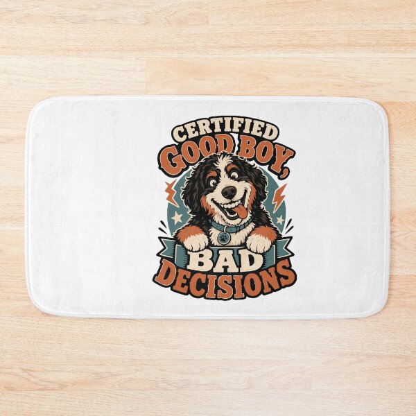 Item preview, bernedoodle club - bernedoodle mom - bernedoodle dad - retro dog shirt - vintage varsity dog designed and sold by JansenGS.
