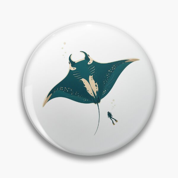 Item preview, a manta ray designed and sold by zzinthestore.
