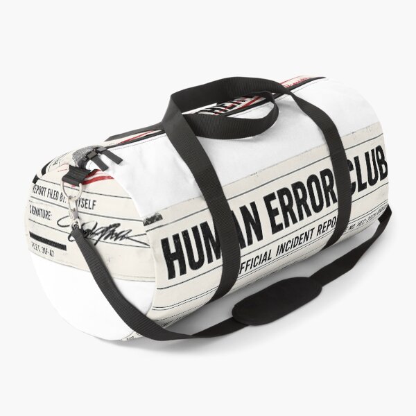 Item preview, Official Human Error Incident Report designed and sold by Markhor Supply.