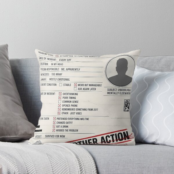 Item preview, Official Human Error Incident Report designed and sold by Markhor Supply.
