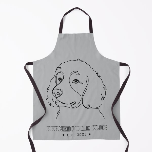 Item preview, bernedoodle club - bernedoodle mom - bernedoodle dad - retro dog shirt - vintage varsity dog designed and sold by JansenGS.