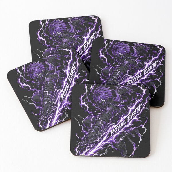 Item preview, Neon Purple Lightning Energy Slash designed and sold by RoyalEarthstore.