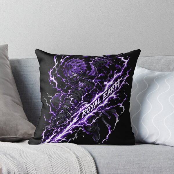 Item preview, Neon Purple Lightning Energy Slash designed and sold by RoyalEarthstore.
