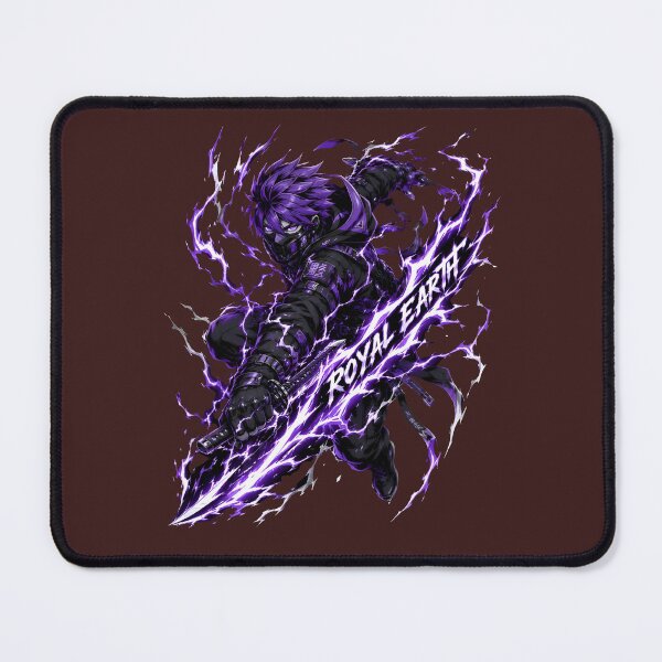 Item preview, Neon Purple Lightning Energy Slash designed and sold by RoyalEarthstore.