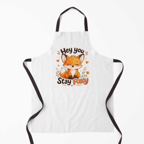 Item preview, Hey You, Stay Foxy | Cute Kawaii Fox Cartoon Sticker | Adorable Woodland Animal Gift designed and sold by CRAZZYDOODLES.