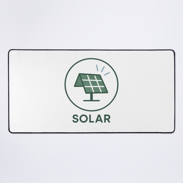 Item preview, Solar Power Badge Icon - Minimalist Clean Energy Sticker designed and sold by minynature.