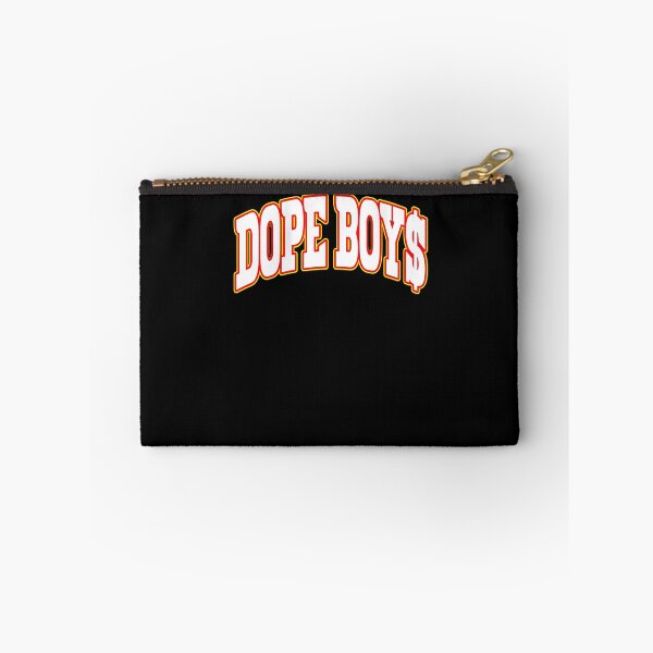 Item preview, Dope Boys Curved Bold White Typography designed and sold by sathiyaseelans.