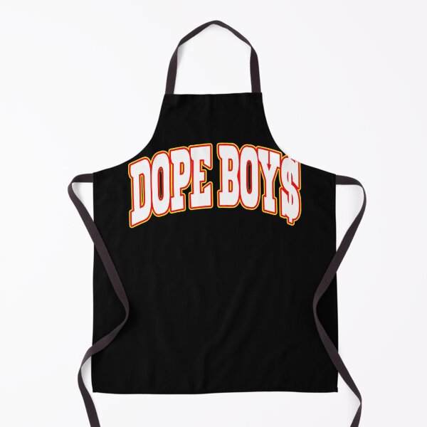Item preview, Dope Boys Curved Bold White Typography designed and sold by sathiyaseelans.