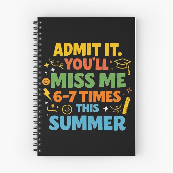Item preview, Admit It You Will Miss Me Graduation Quote designed and sold by jeremjosh.