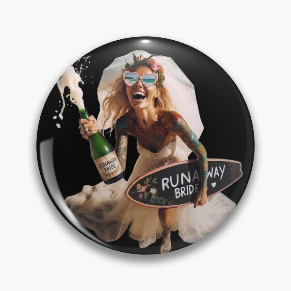 Item preview, Gothic Bachelorette Party Foam Surfboard designed and sold by Voodoo Store Paranormal Collections.