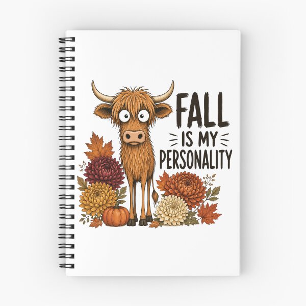 Item preview, Highland Cow Fall Personality designed and sold by Barnfield and Co.