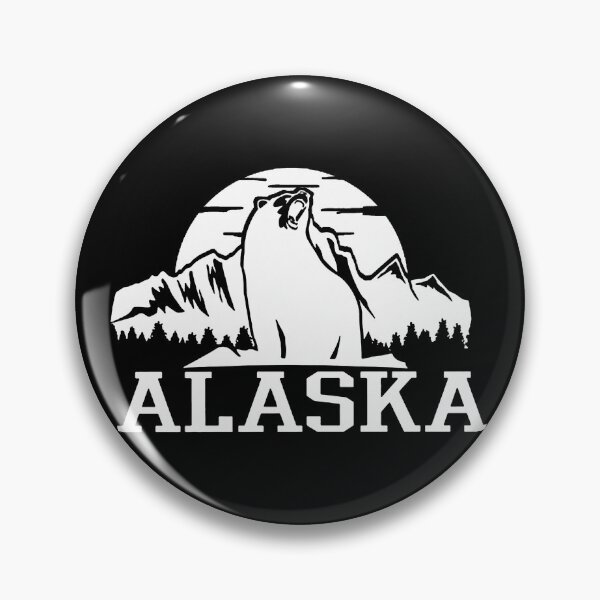 Item preview, Alaska Polar Bear and Mountain Wilderness Graphic designed and sold by jeremjosh.