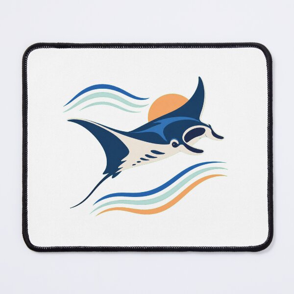 Item preview, a manta ray designed and sold by zzinthestore.