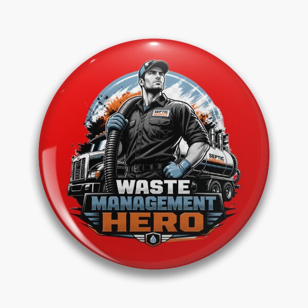 Item preview, Waste Management Hero designed and sold by StakkaFu.