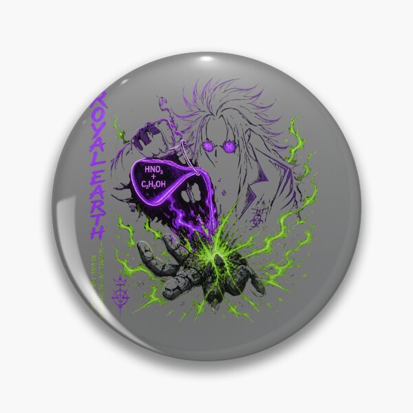 Item preview,  Mad Scientist with Purple Aura and Neon Green Chemical Flame designed and sold by RoyalEarthstore.