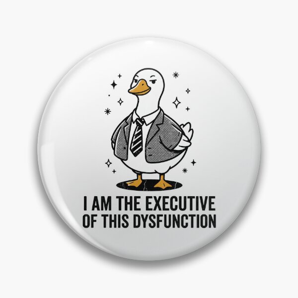 Item preview, Executive of This Dysfunction - Cool Goose in a Suit designed and sold by dudelinart.