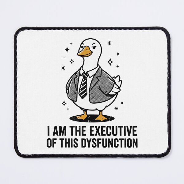 Item preview, Executive of This Dysfunction - Cool Goose in a Suit designed and sold by dudelinart.