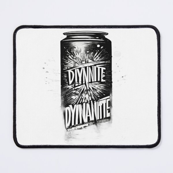 Item preview, Explosive Dynamite Can Design – Bold Black and White Vintage Graphic Illustration designed and sold by Artisan Finds Online.