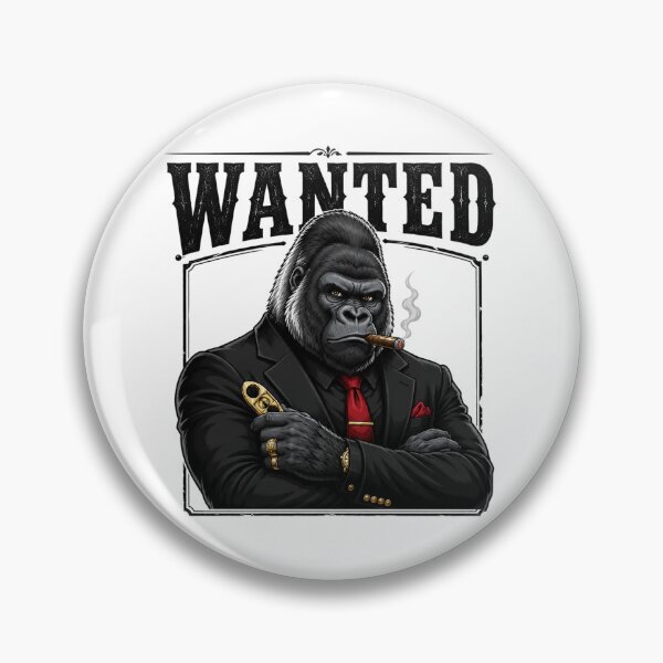 Artikelvorschau, Alpha Gorilla Boss im Vintage-Western-Stil entworfen und verkauft von the-dovlat.