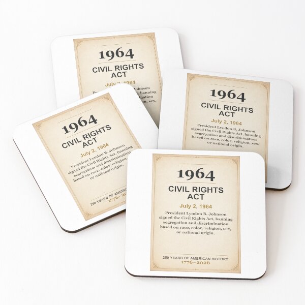 Item preview, America 250 | Civil Rights Act | 1964 designed and sold by ariksworld.