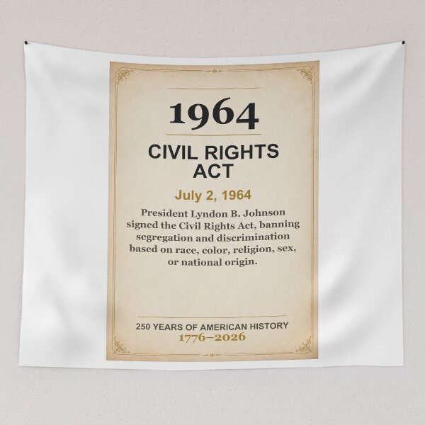 Item preview, America 250 | Civil Rights Act | 1964 designed and sold by ariksworld.