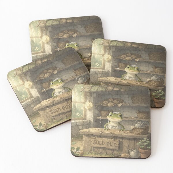 Item preview, Toad Bakery: Sold Out of Everything Funny Cottagecore Art designed and sold by PictorialWhimsy.