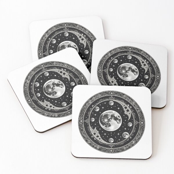 Item preview, Mystical Moon Phase Sticker designed and sold by PinoITC.