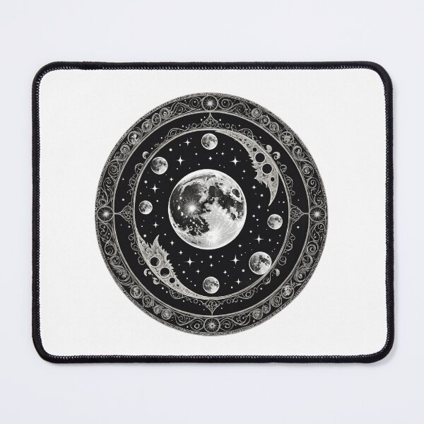 Item preview, Mystical Moon Phase Sticker designed and sold by PinoITC.