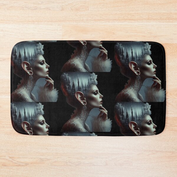 Item preview, Gothic Ice Queen with Dark Castle Mindscape Art designed and sold by LujziWorld.