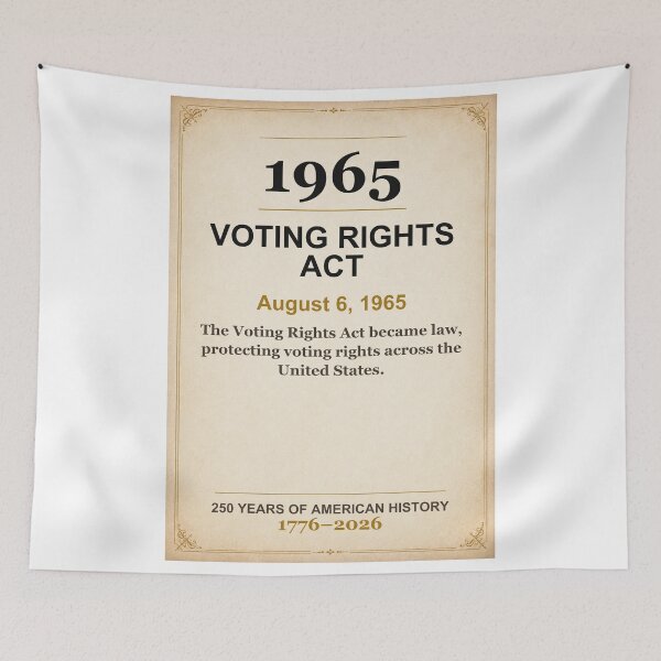 Item preview, America 250 | Voting Rights Act | 1965 designed and sold by ariksworld.