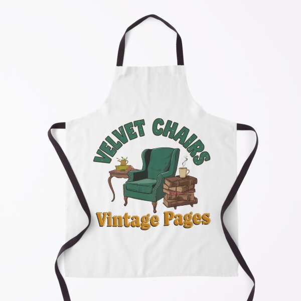 Item preview, Vintage Velvet Chair Books Coffee Aesthetic designed and sold by Coffread.